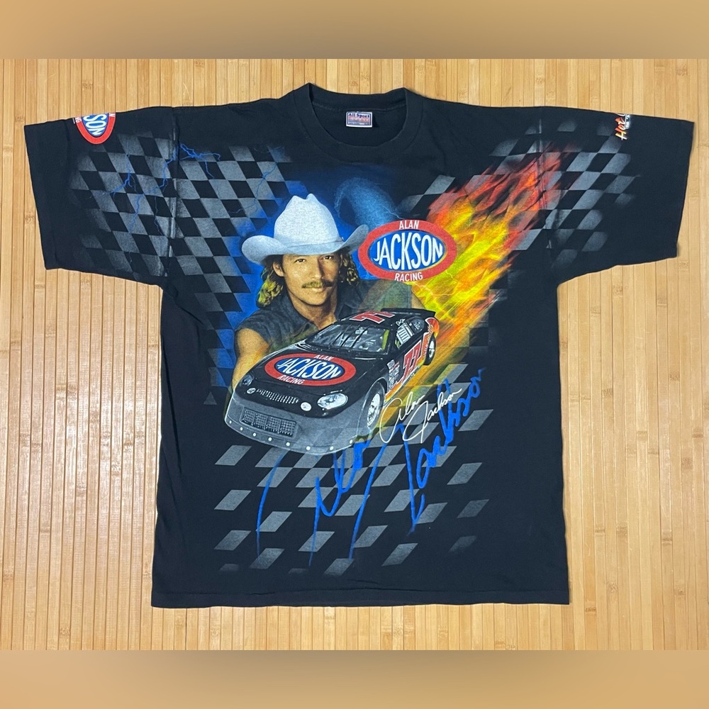 Vintage 1999 Alan Jackson Racing T-Shirt XL